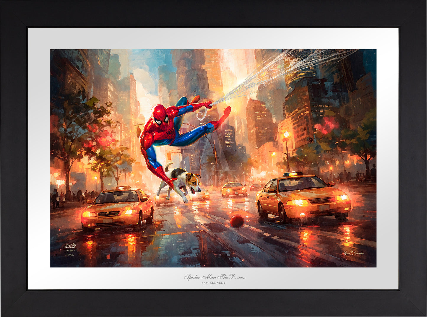 Spider-Man The Rescue - Limited Edition Paper