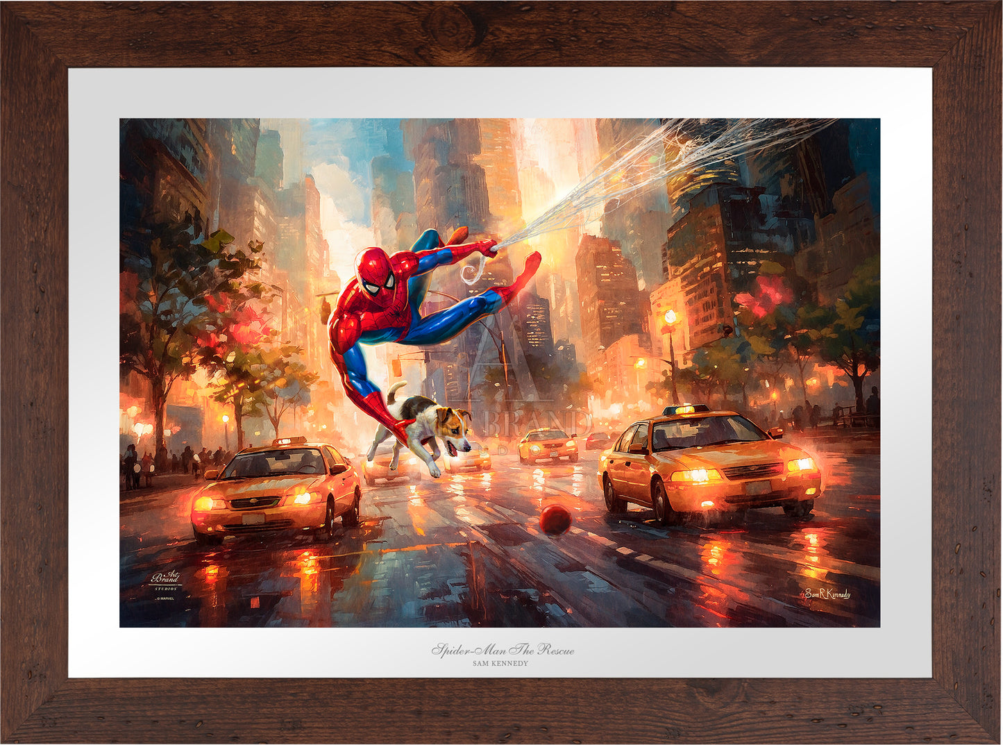 Spider-Man The Rescue - Limited Edition Paper