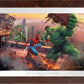 Spider-Man A Soft Serve Turneth Away Wrath - Limited Edition Paper