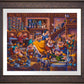 Snow White Dancing with the Dwarfs - Limited Edition Paper (AP - Artist Proof)