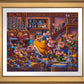 Snow White Dancing with the Dwarfs - Limited Edition Paper (SN - Standard Numbered)