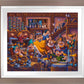 Snow White Dancing with the Dwarfs - Limited Edition Paper (AP - Artist Proof)