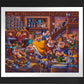 Snow White Dancing with the Dwarfs - Limited Edition Paper (SN - Standard Numbered)