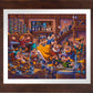 Snow White Dancing with the Dwarfs - Limited Edition Paper (AP - Artist Proof)