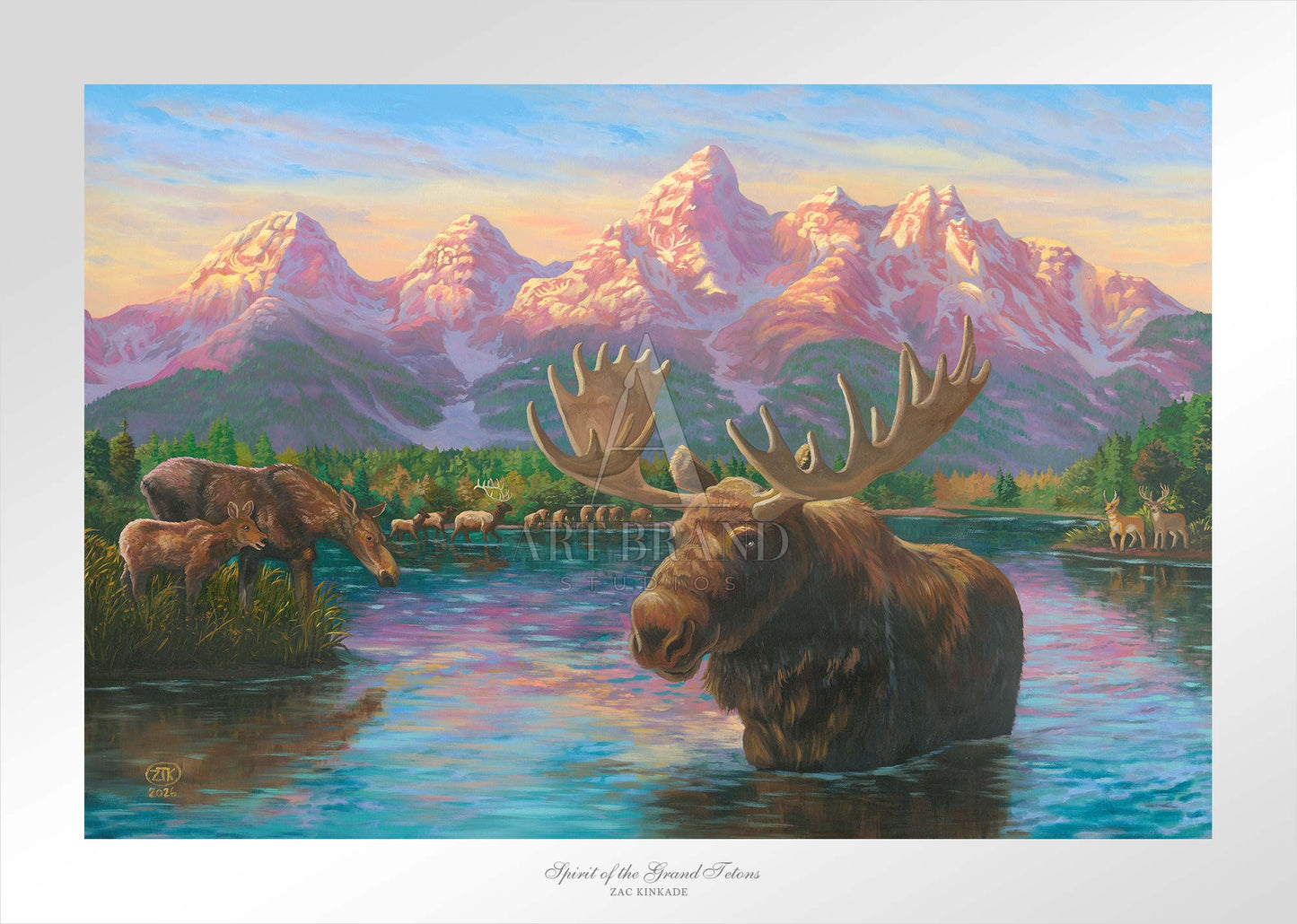 Spirit of the Grand Tetons - Limited Edition Paper