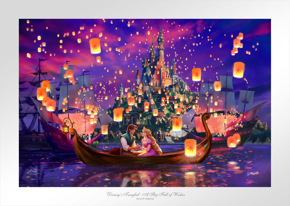Disney's Tangled - A Sky Full of Wishes - Limited Edition Paper