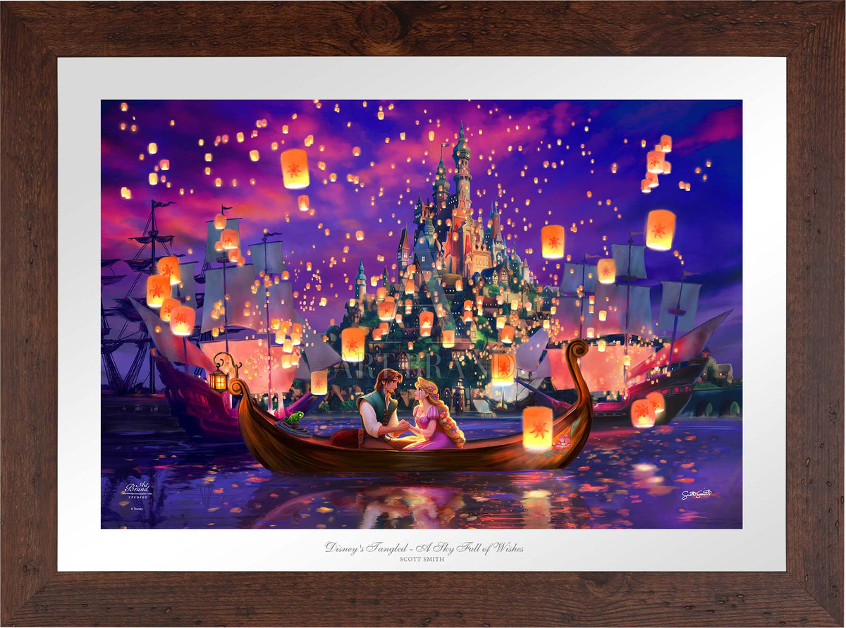 Disney's Tangled - A Sky Full of Wishes - Limited Edition Paper