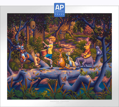 Winnie the Pooh - A Heroes Parade - Limited Edition Paper (AP - Artist Proof)