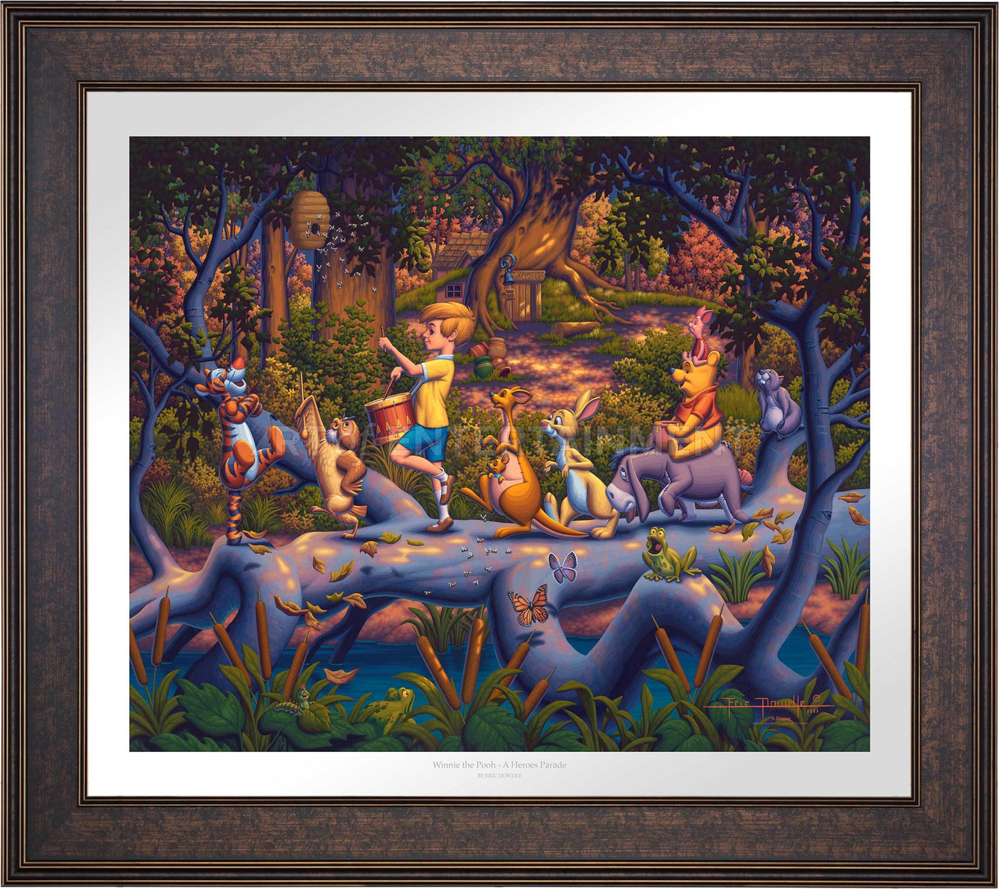 Winnie the Pooh - A Heroes Parade - Limited Edition Paper (SN - Standard Numbered)