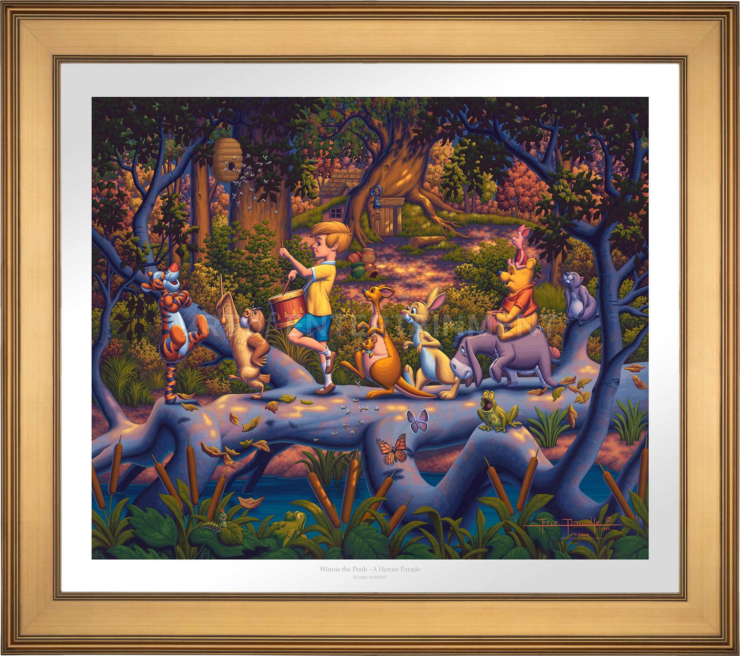 Winnie the Pooh - A Heroes Parade - Limited Edition Paper (SN - Standard Numbered)
