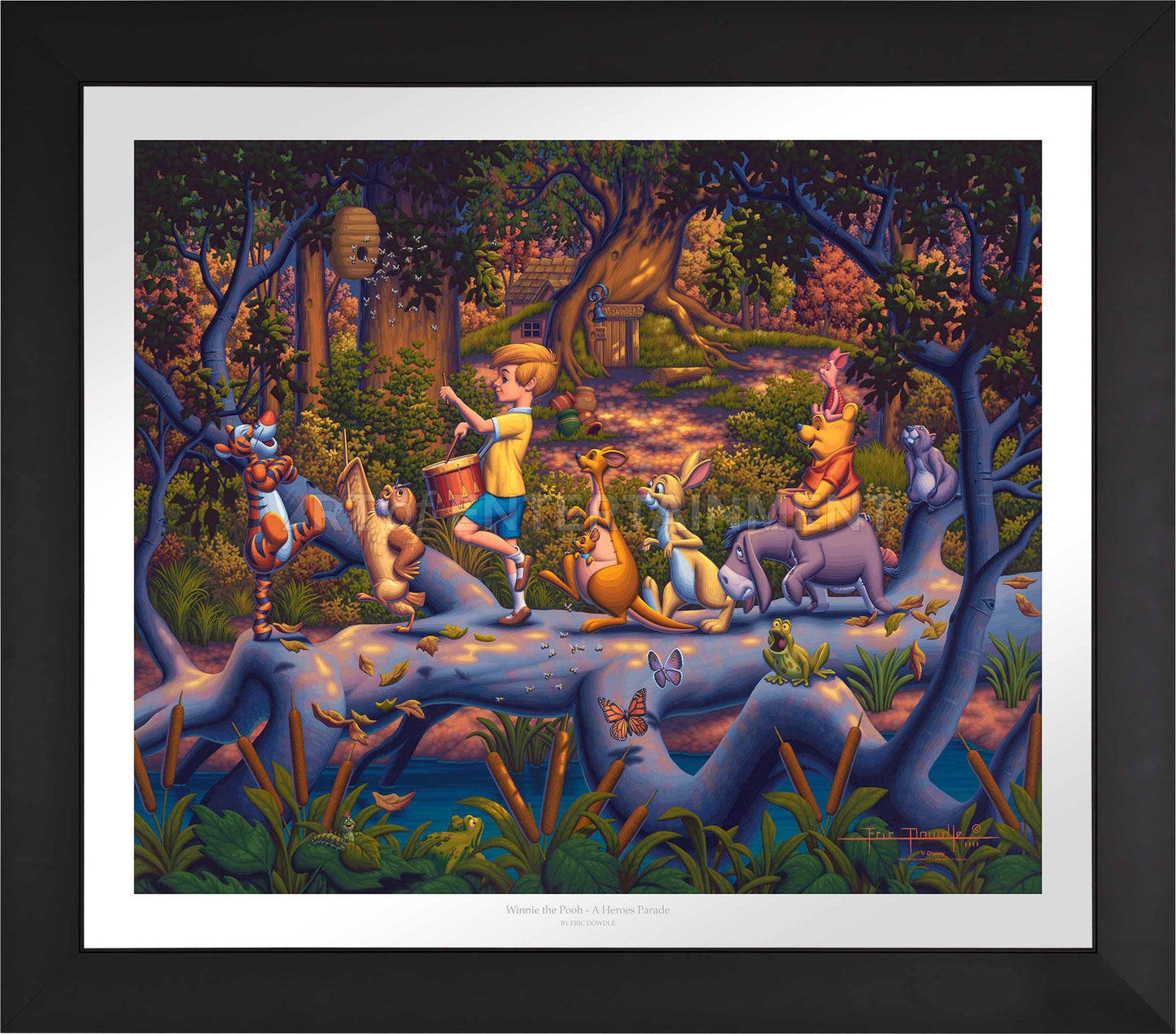 Winnie the Pooh - A Heroes Parade - Limited Edition Paper (SN - Standard Numbered)