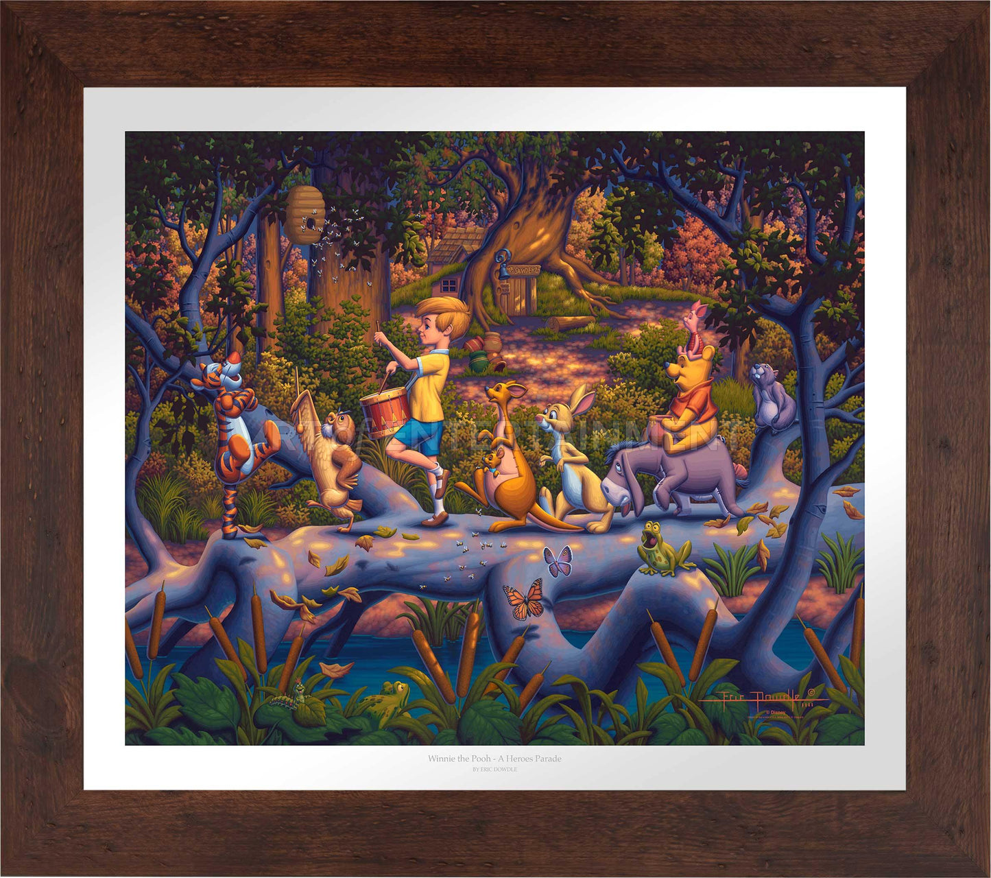 Winnie the Pooh - A Heroes Parade - Limited Edition Paper (SN - Standard Numbered)