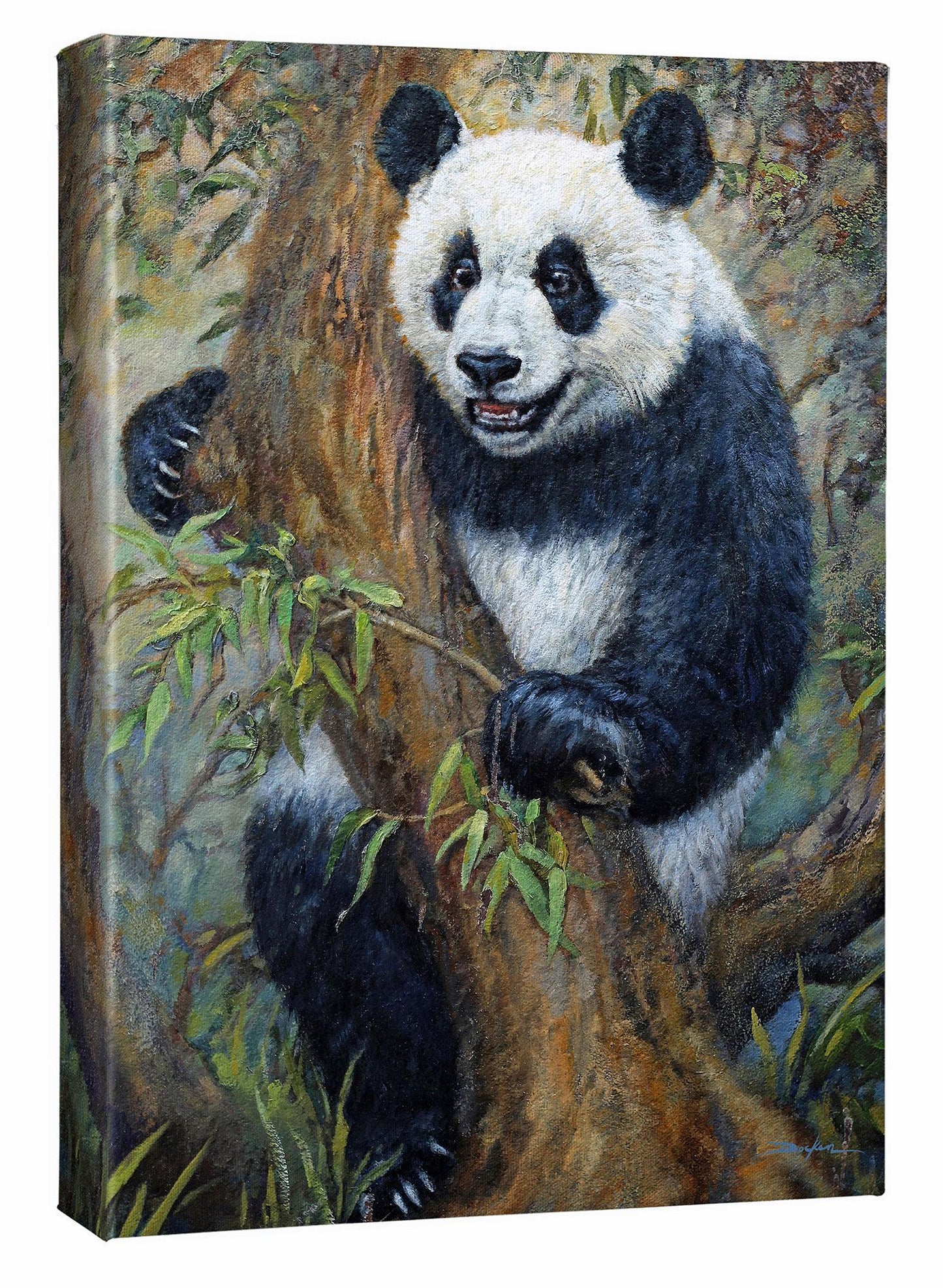 Peek-a-Boo—Panda - 20.5" x 16"