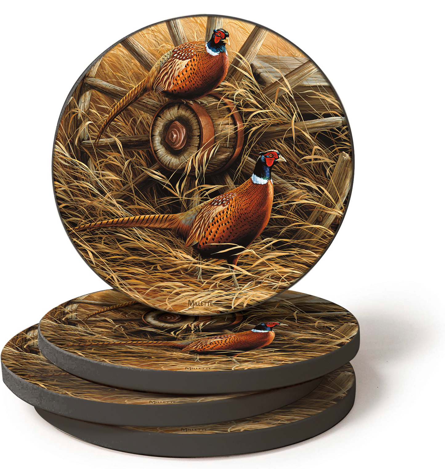 PHEASANT COASTER S/4 RUSTIC RETREAT; Legacy Number: 4209101019