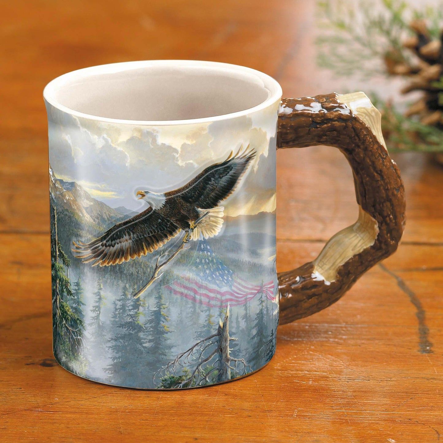 Rebuilding America - Bald Eagle - Sculpted Mug