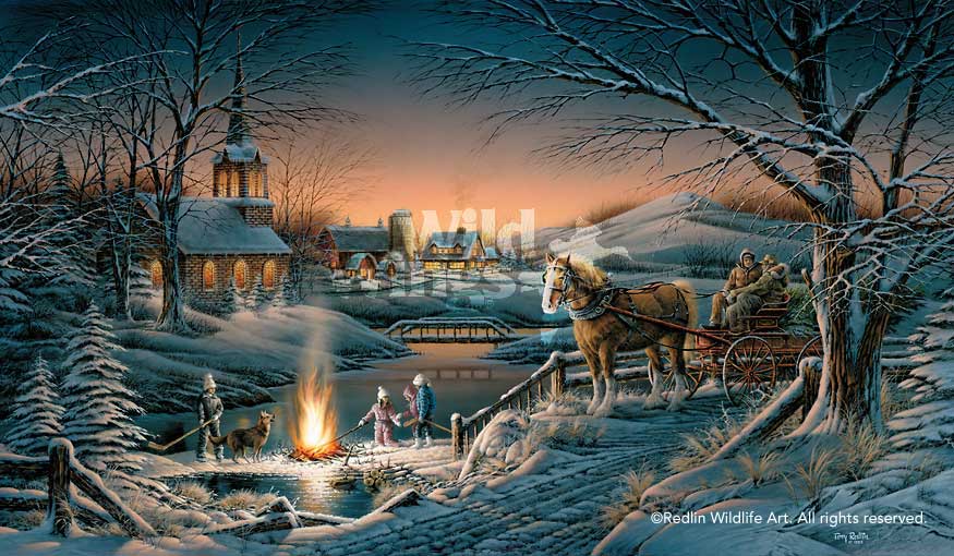 Sharing the Evening - Limited Edition Master Canvas