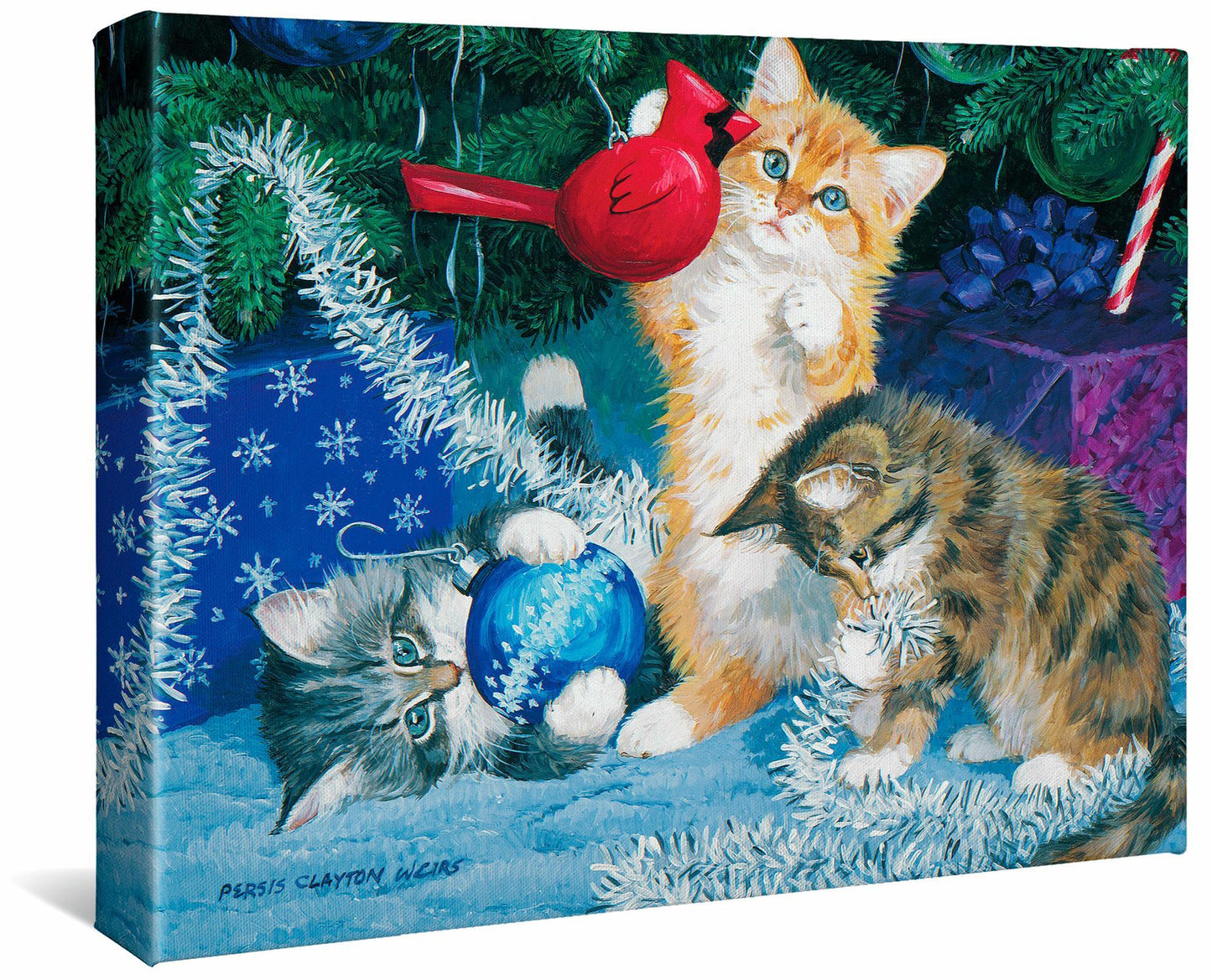 The Undecorators—Kittens - 11" x 14" Gallery Wrapped Canvas