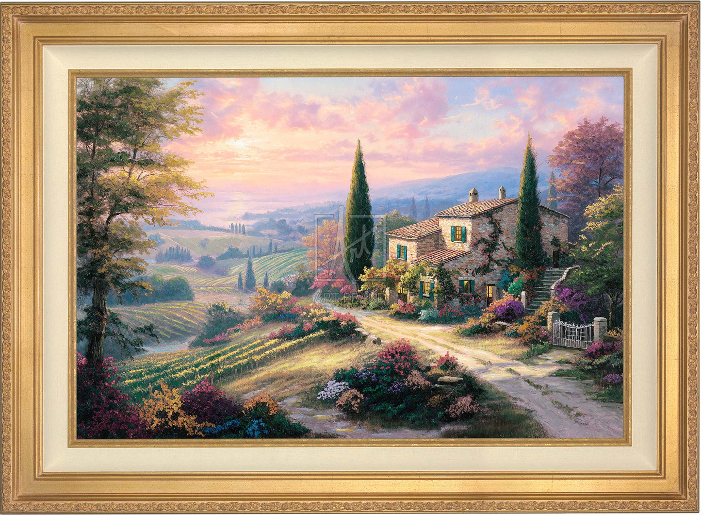 Tuscan Harvest Home - Limited Edition Canvas