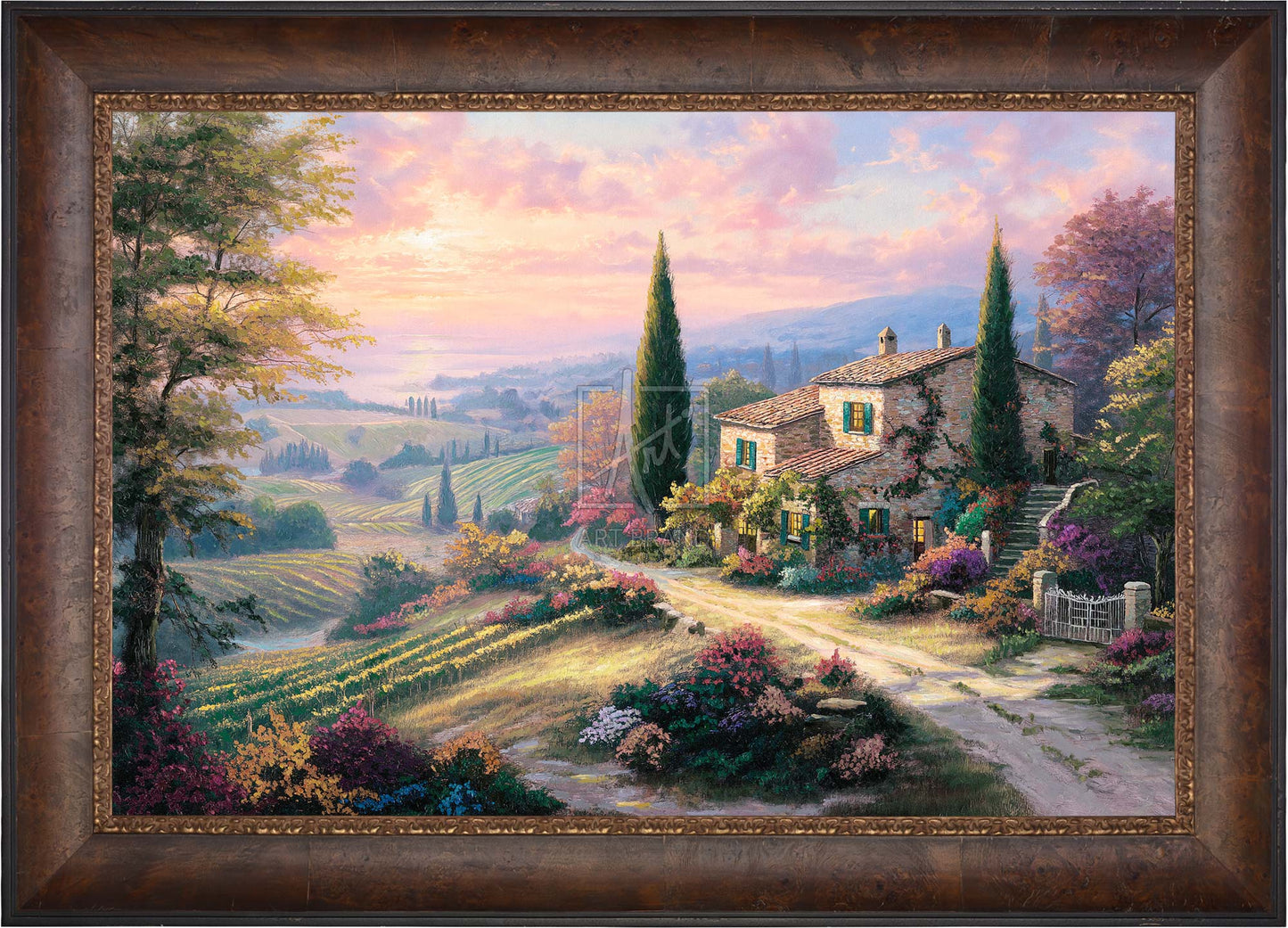Tuscan Harvest Home - Limited Edition Canvas