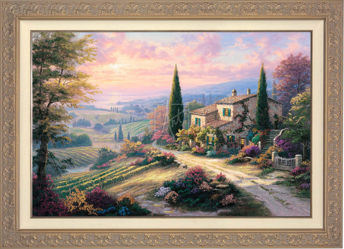 Tuscan Harvest Home - Limited Edition Canvas