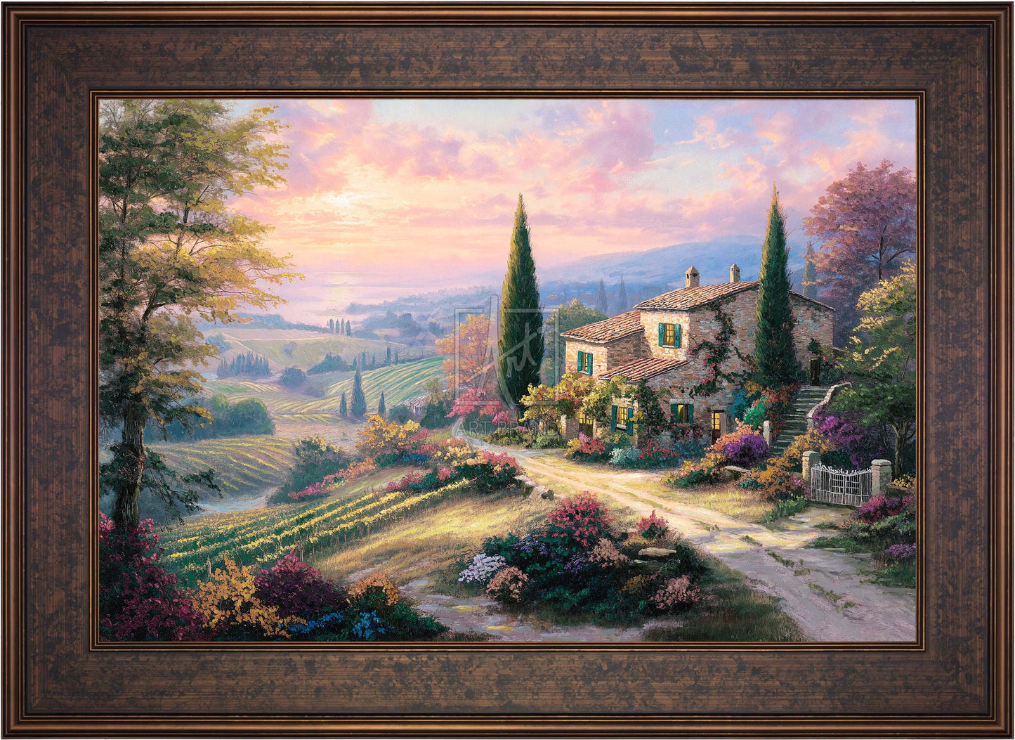 Tuscan Harvest Home - Limited Edition Canvas
