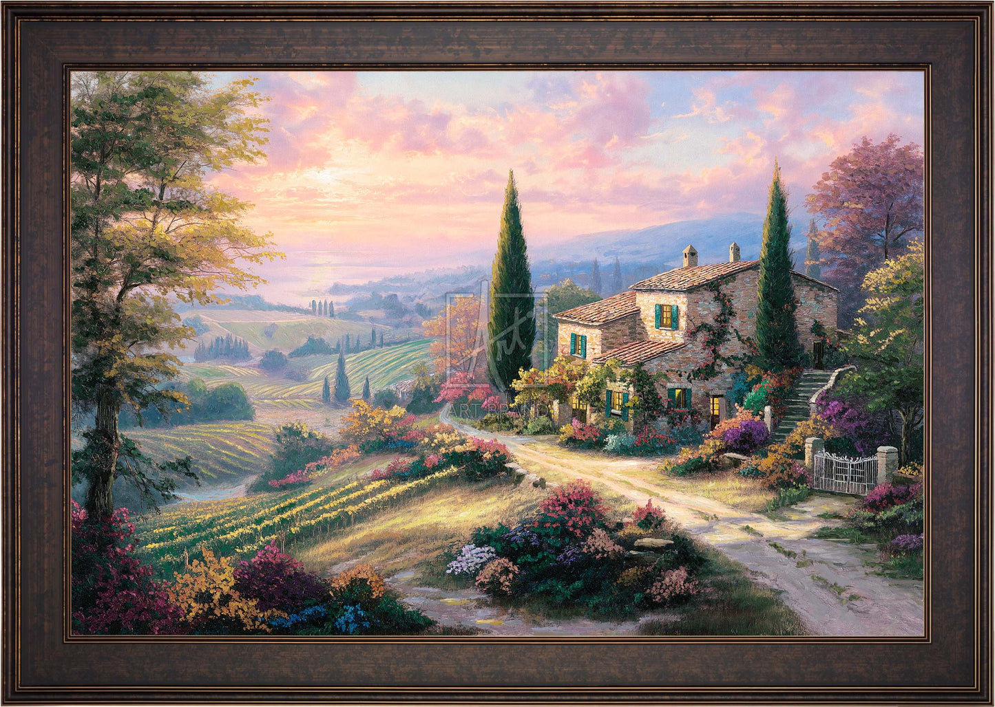 Tuscan Harvest Home - Limited Edition Canvas
