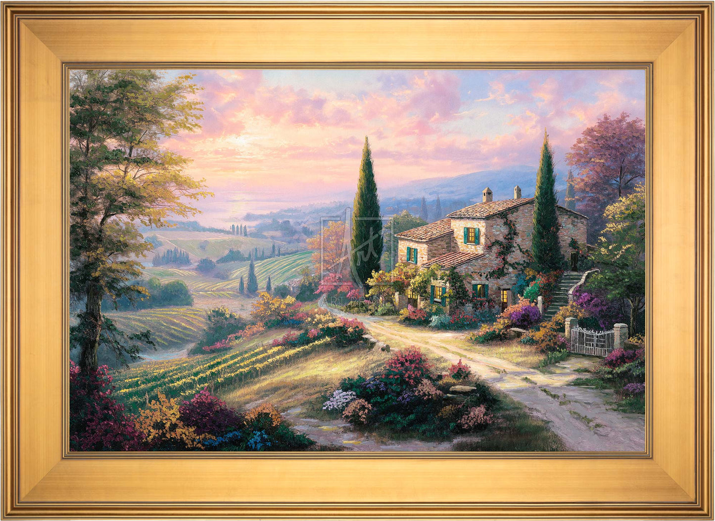 Tuscan Harvest Home - Limited Edition Canvas