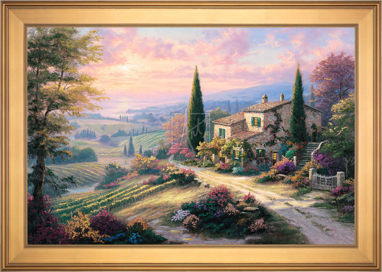 Tuscan Harvest Home - Limited Edition Canvas