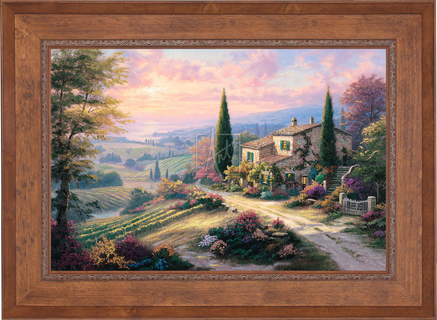 Tuscan Harvest Home - Limited Edition Canvas