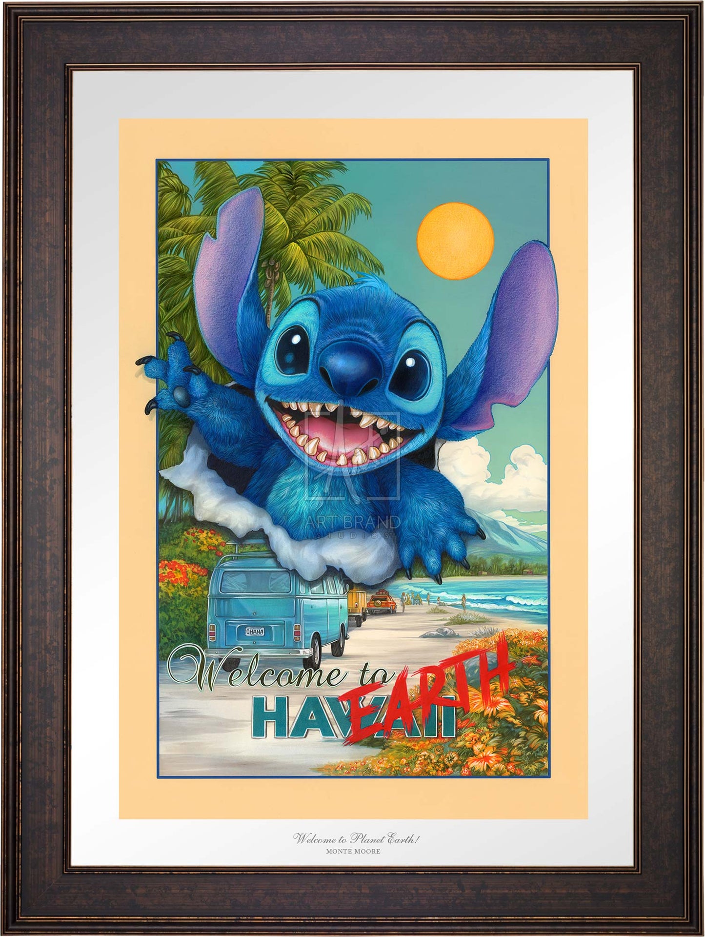 Disney's Stitch - Welcome to Planet Earth - Limited Edition Paper