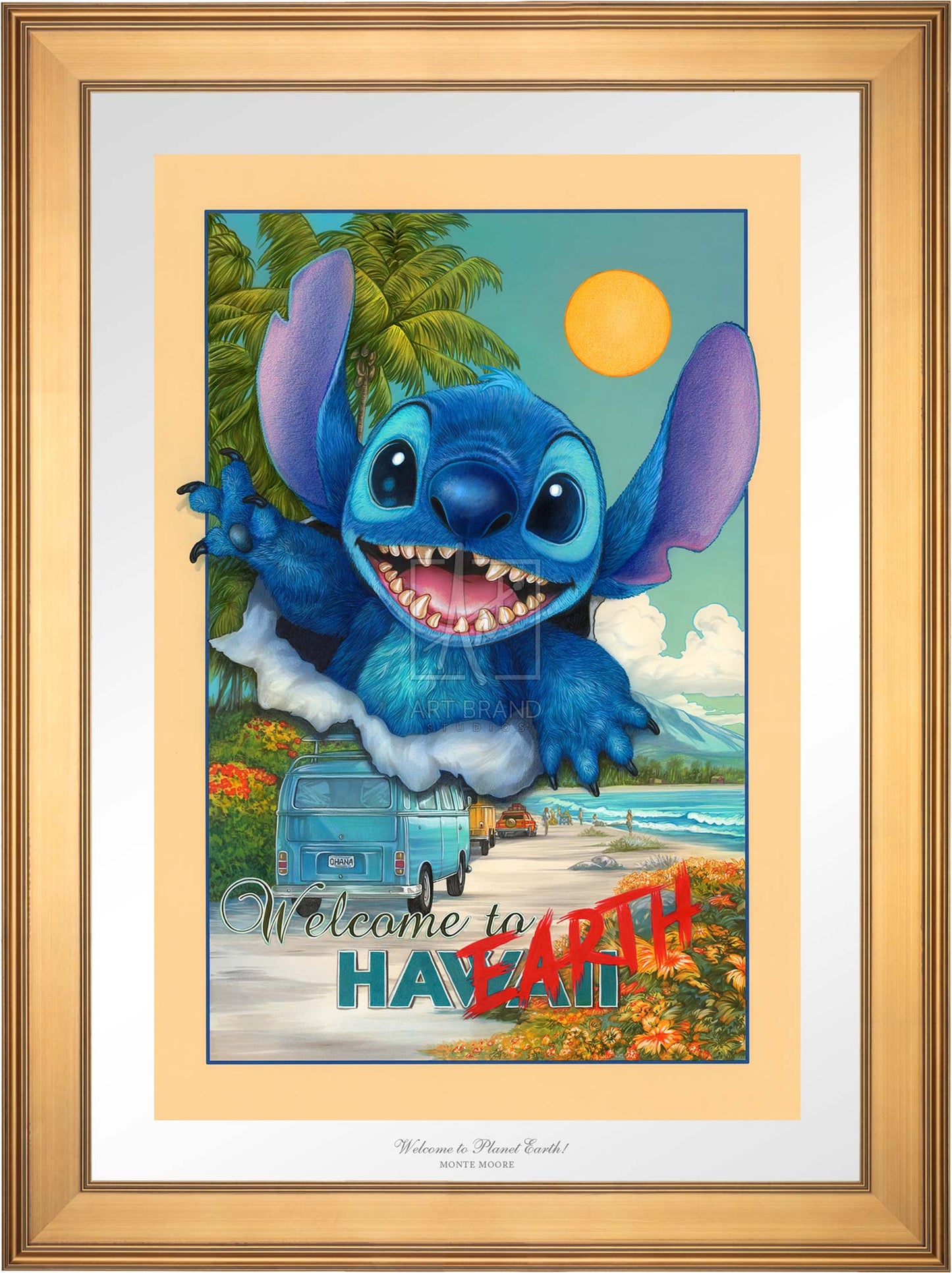 Disney's Stitch - Welcome to Planet Earth - Limited Edition Paper