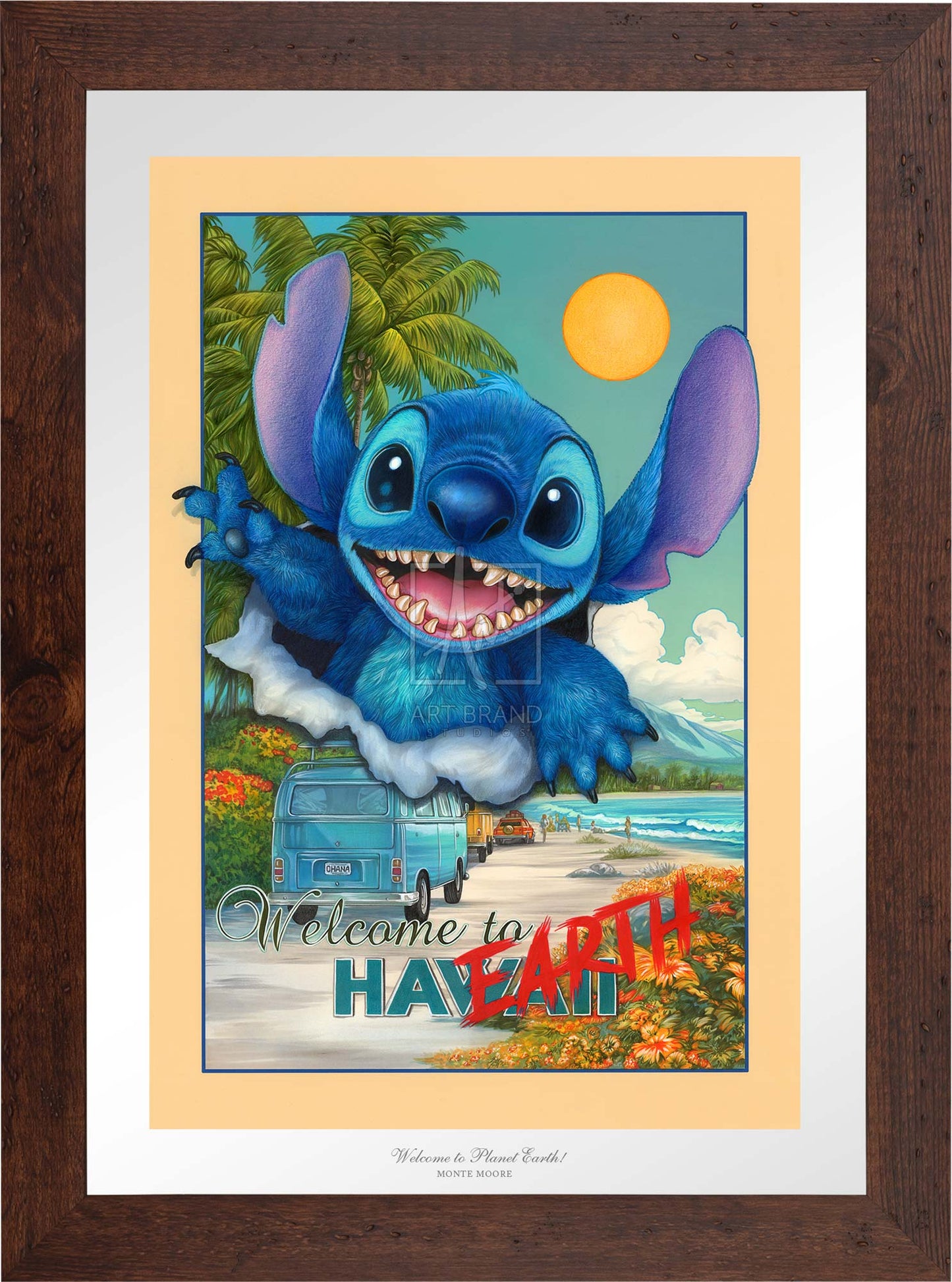 Disney's Stitch - Welcome to Planet Earth - Limited Edition Paper