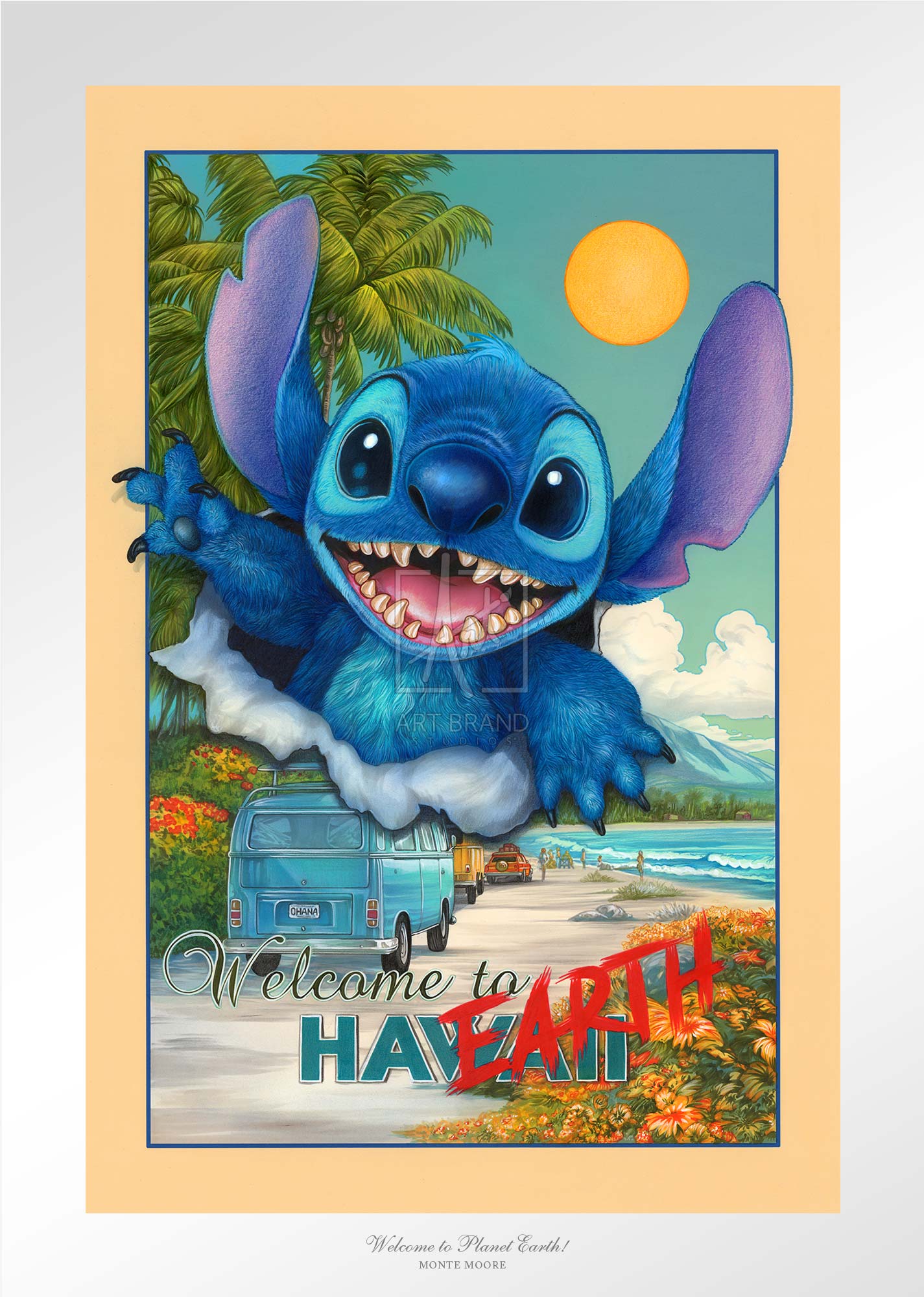 Disney's Stitch - Welcome to Planet Earth - Limited Edition Paper