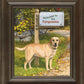 Life's a Ball—Yellow Lab Personalized Framed Canvas - Wild Wings