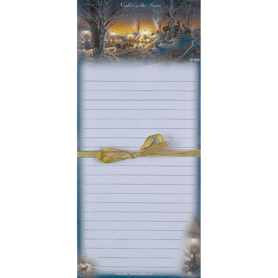 Night on the Town Magnetic Note Pad - Wild Wings