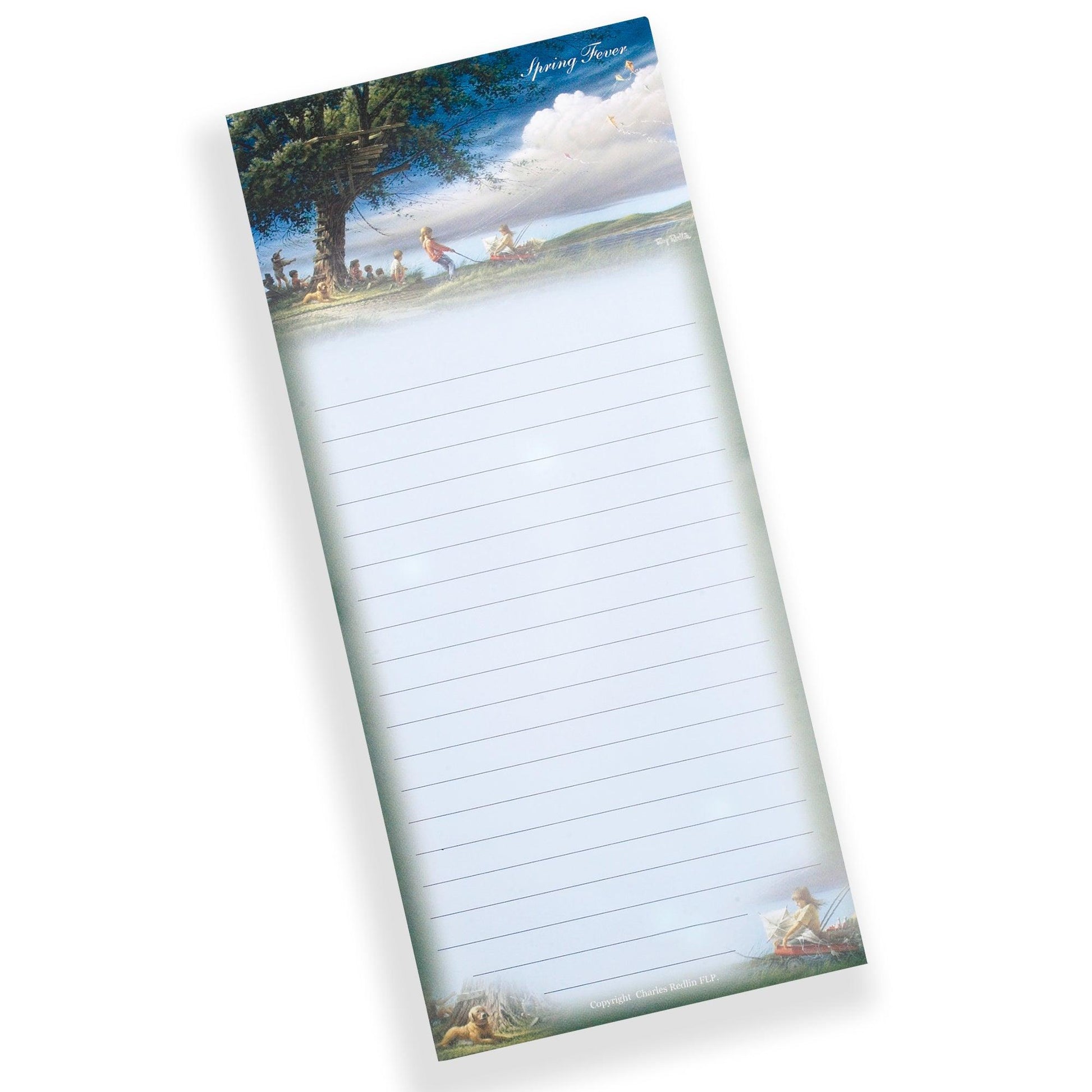 Spring Fever Magnetic Note Pad - Wild Wings