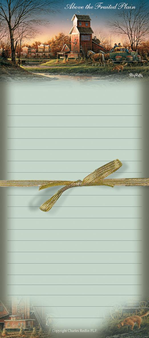 Above the Fruited Plain Magnetic Note Pad - Wild Wings