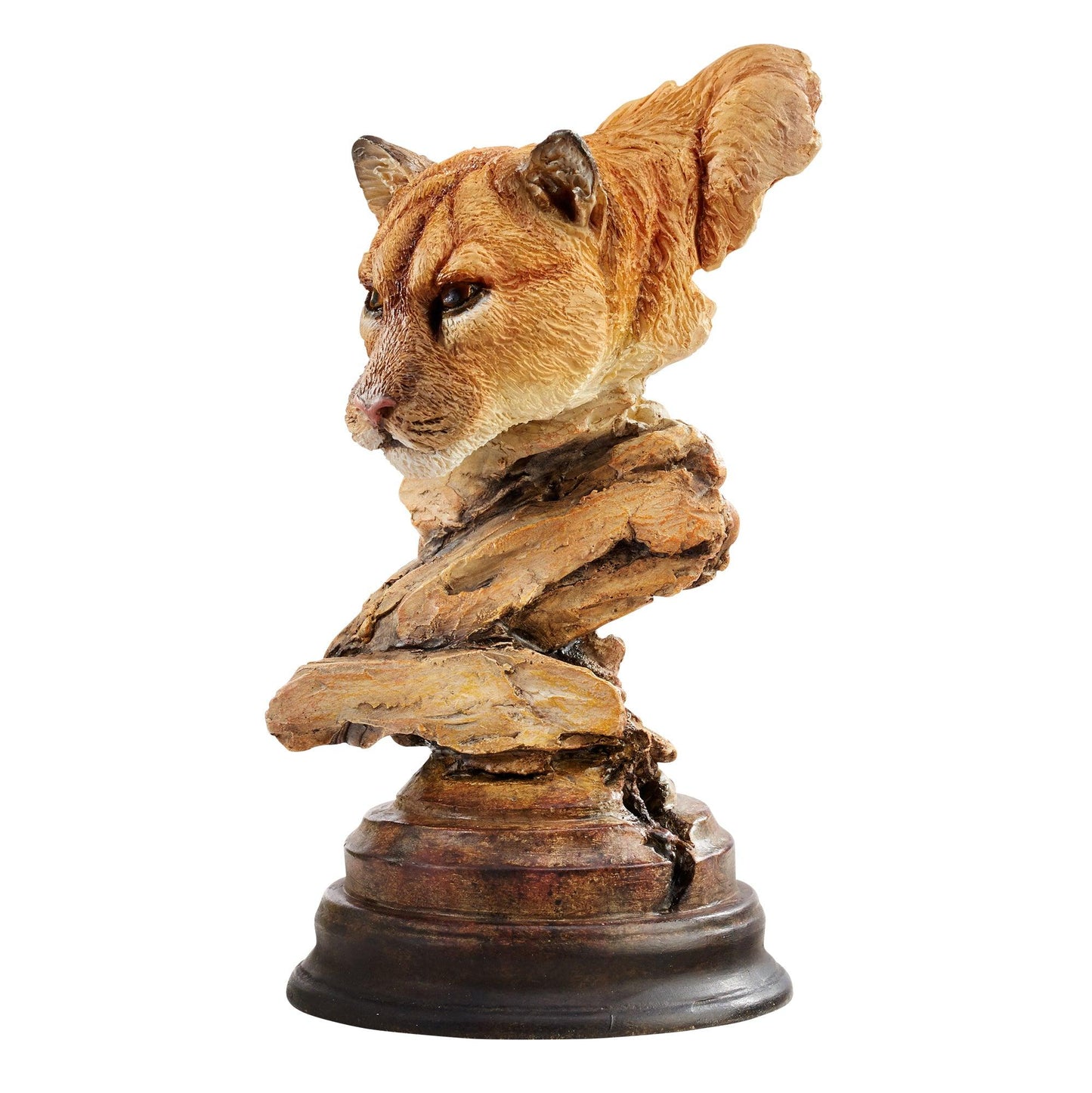 Catamount - Cougar Mill Creek Sculpture - Wild Wings