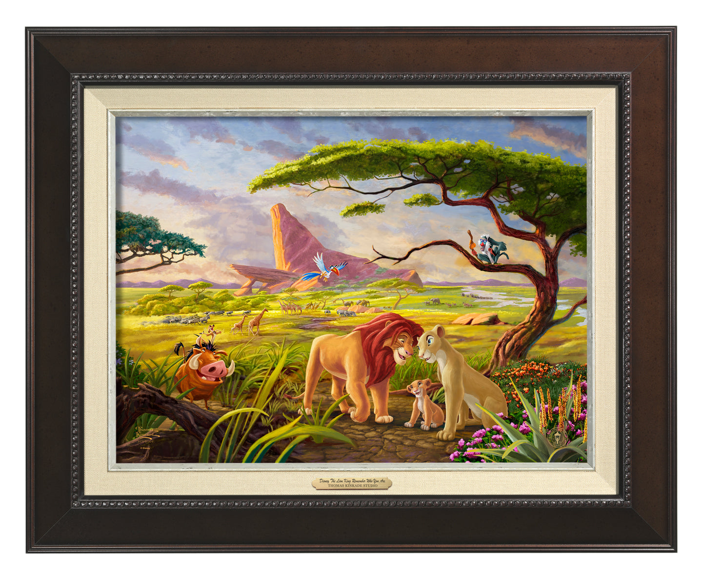 CLF_Disney_LionKingRememberWhoYouAre_153367_12x16_Framed_Espresso.jpg