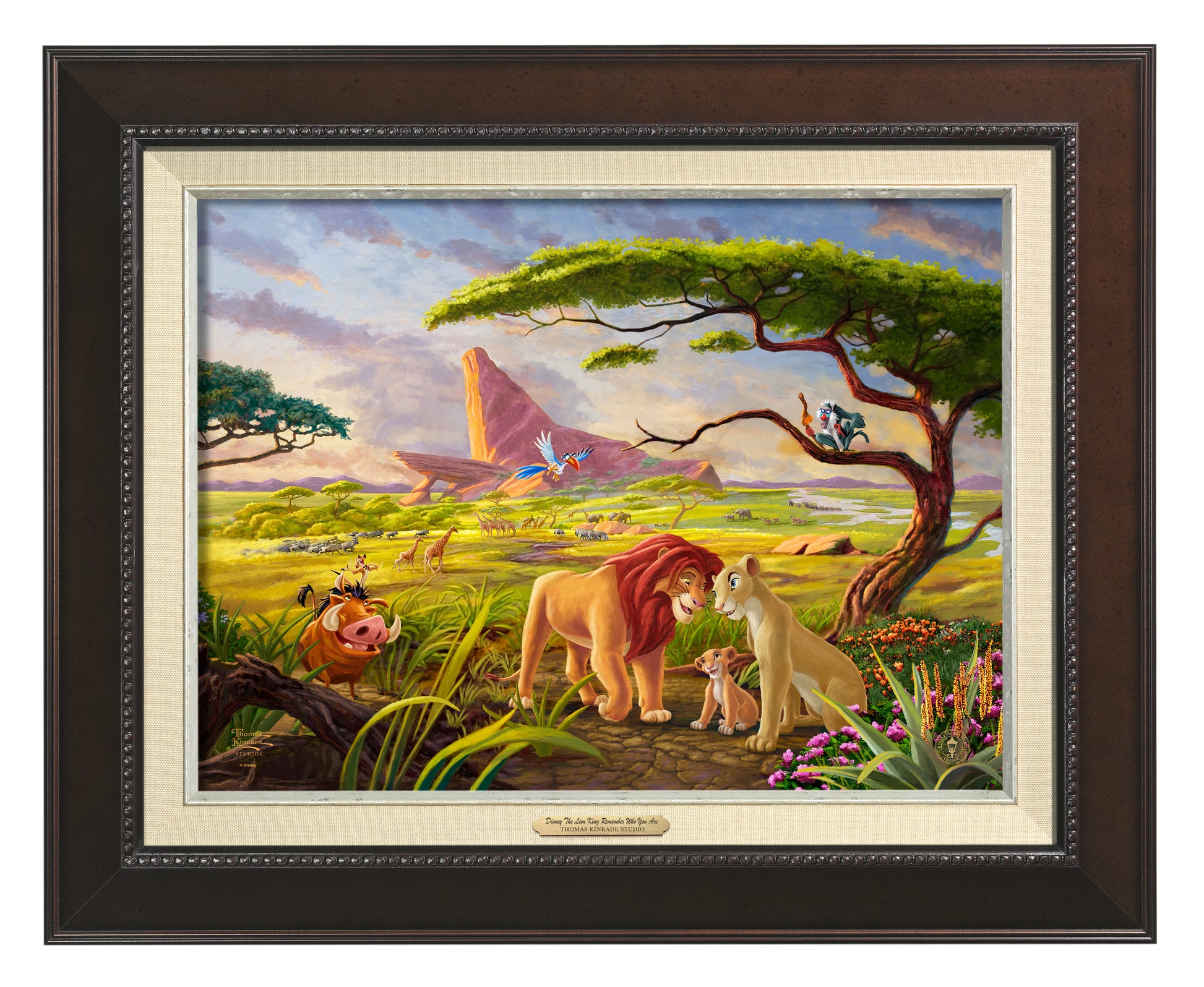 CLF_Disney_LionKingRememberWhoYouAre_153367_12x16_Framed_Espresso.jpg