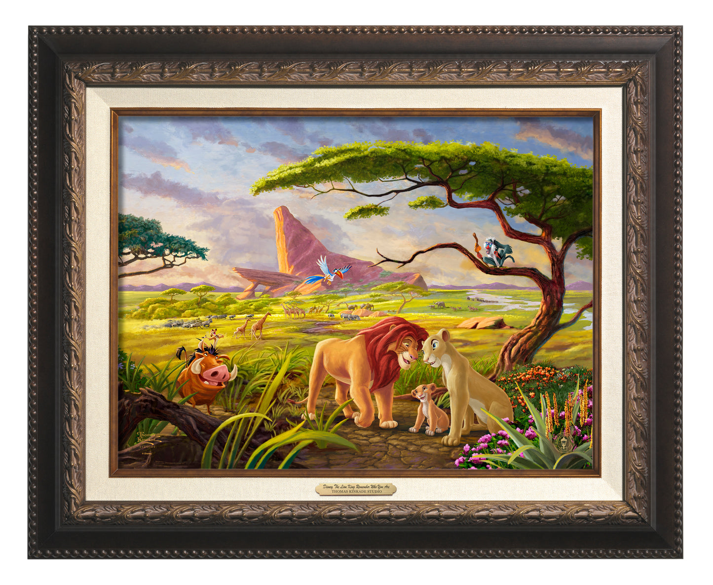 CLF_Disney_LionKingRememberWhoYouAre_153368_12x16_Framed_Bronze.jpg