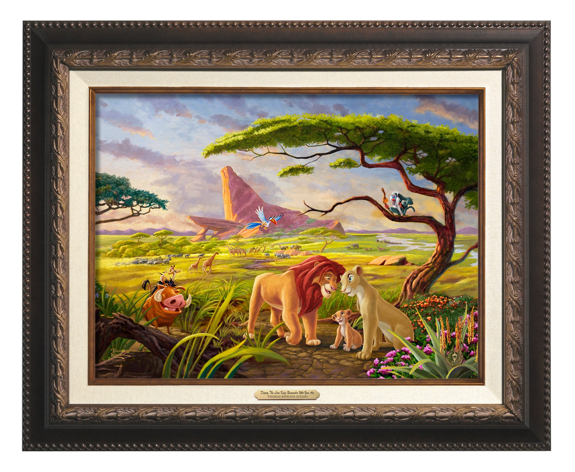 CLF_Disney_LionKingRememberWhoYouAre_153368_12x16_Framed_Bronze.jpg