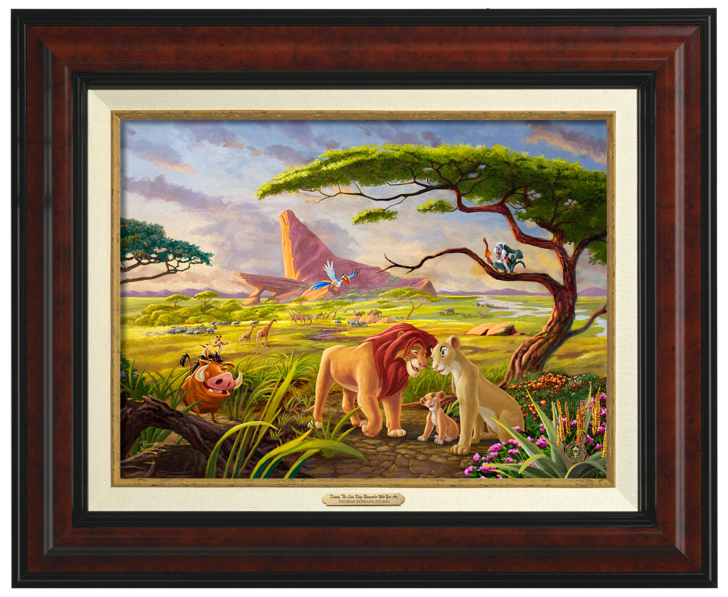 CLF_Disney_LionKingRememberWhoYouAre_153371_12x16_Framed_Burl.jpg