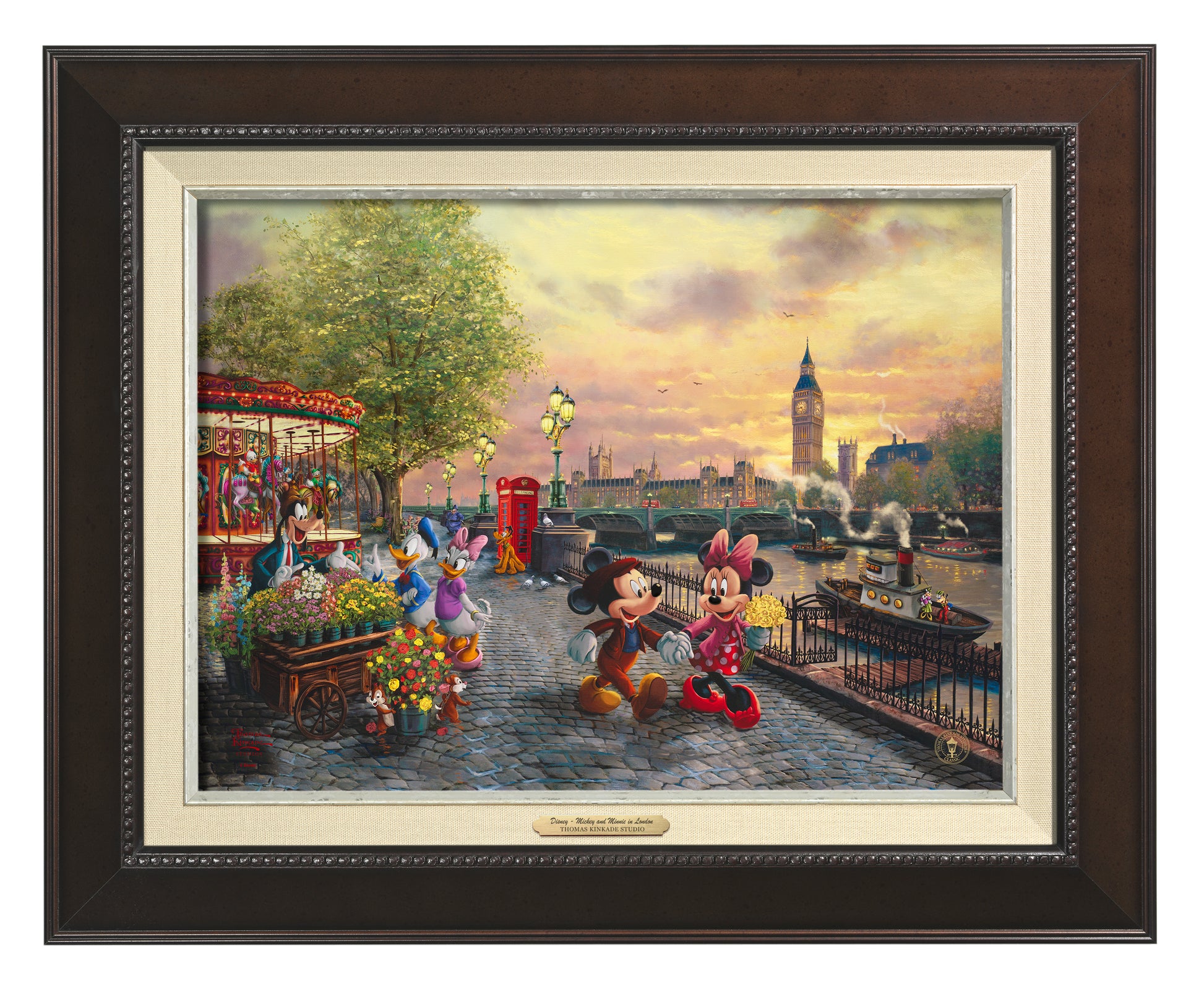 CLF_Disney_MickeyAndMinnieInLondon_151748_12x16_Framed_Espresso.jpg