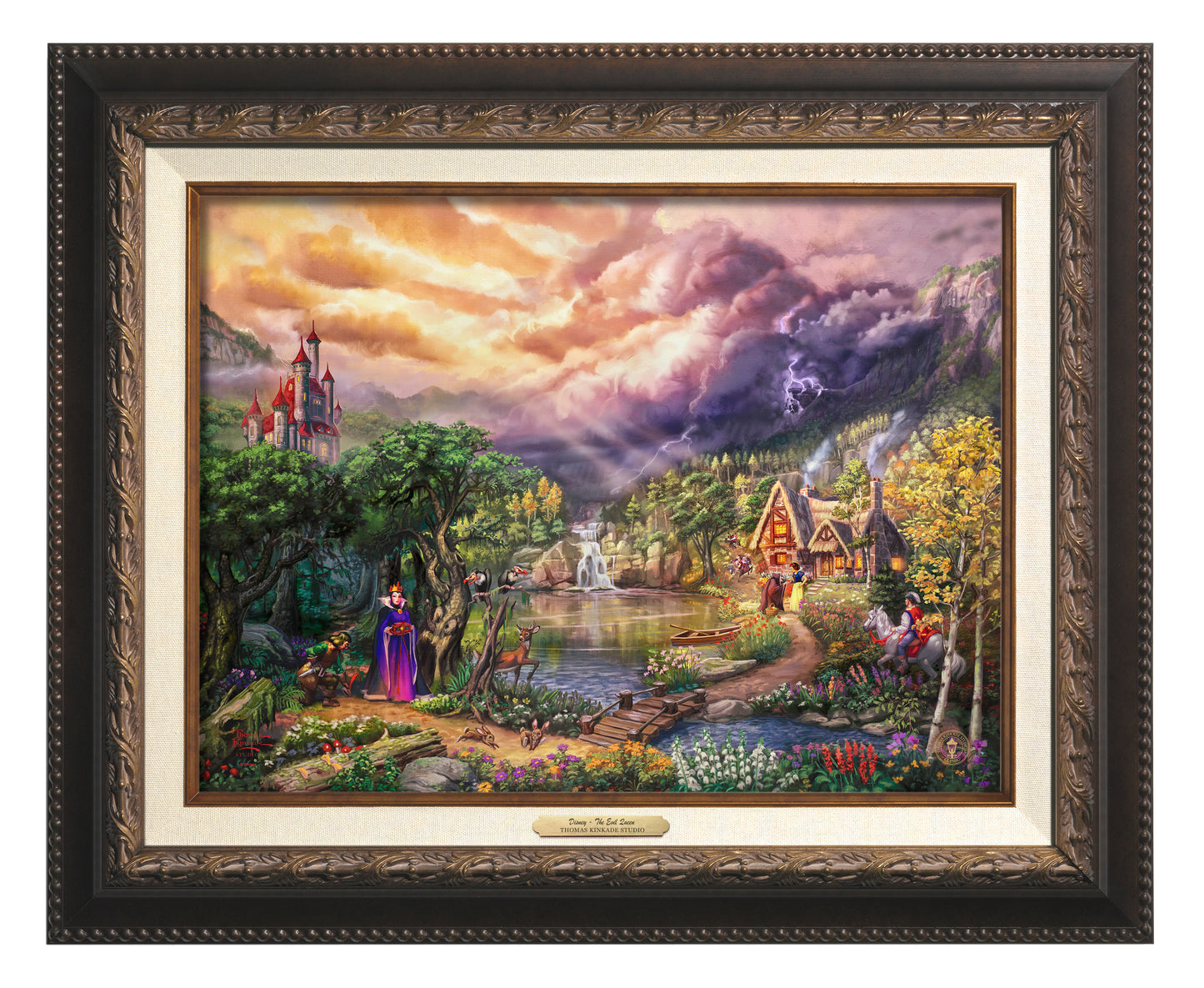 CLF_Disney_TheEvilQueen_151791_12x16_Framed_AgedBronze.jpg