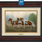Misty Morning—Pintos; Artist Proof Edition (AP) Master Artisan Canvas - Wild Wings