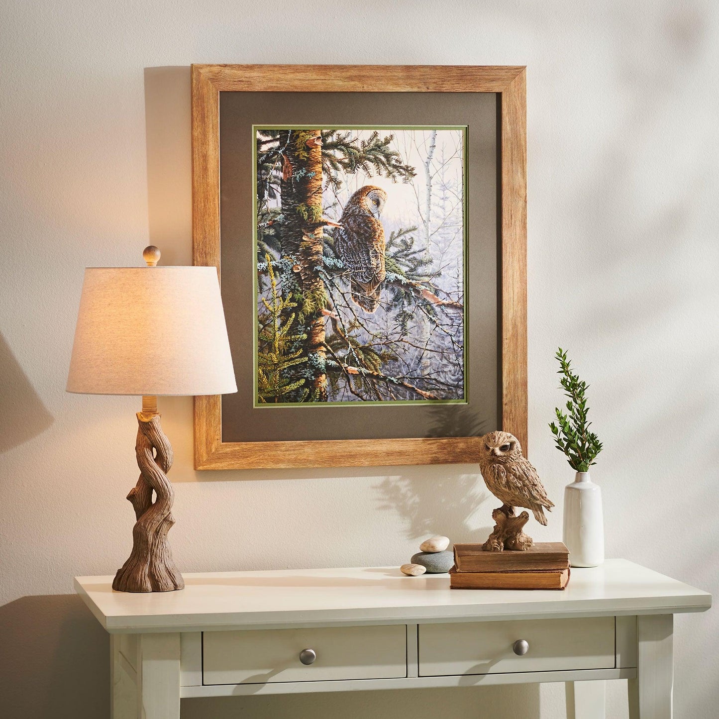 Boreal Twilight—Great Gray Owl Limited Edition Paper Print - Wild Wings