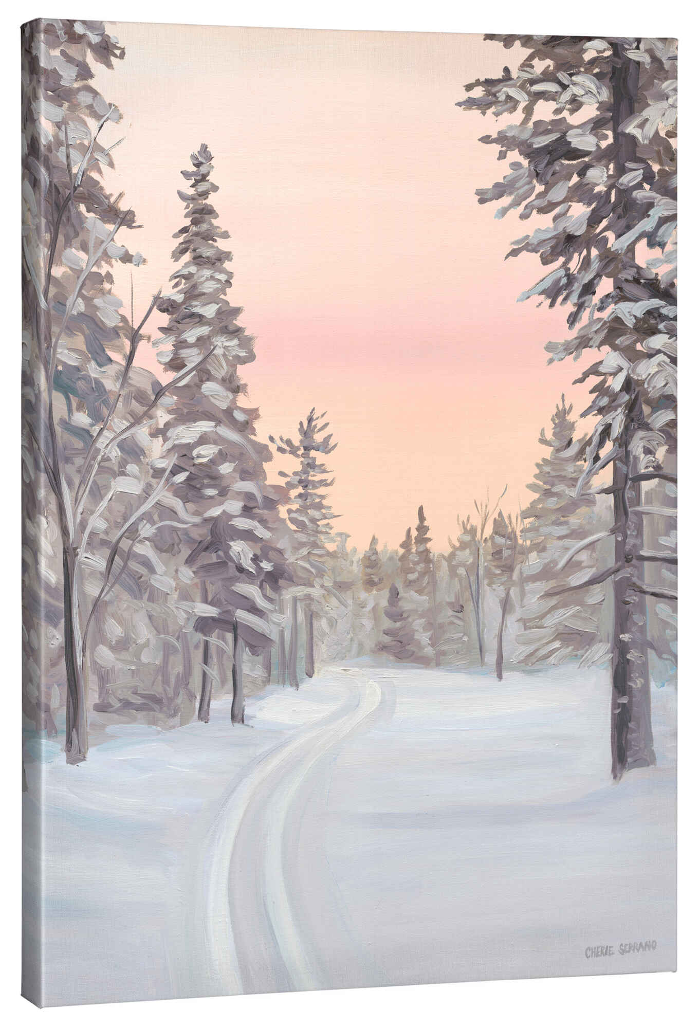 Winter Trail - Gallery Wrapped Canvas