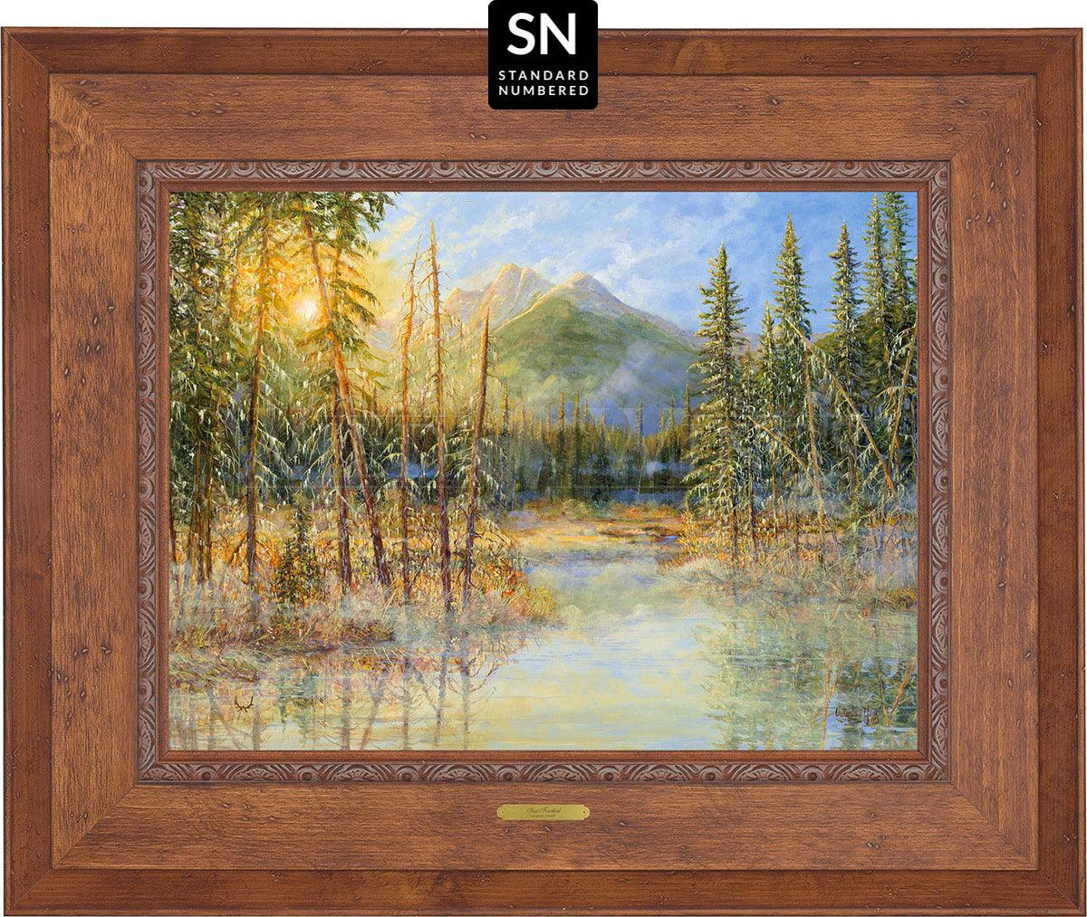 Sun Touched; Standard Numbered Edition (SN) Master Artisan Canvas - Wild Wings