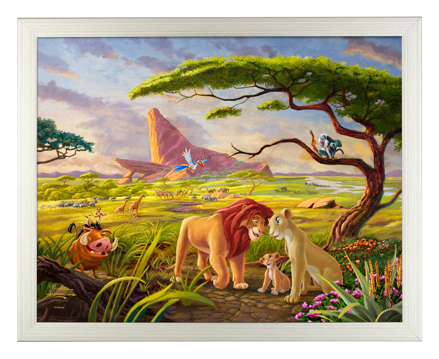 FRA_Disney_LionKingRememberWhoYouAre_153357_11x14_Framed_Silver.jpg